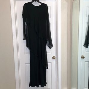 Formal Long Silk Dress